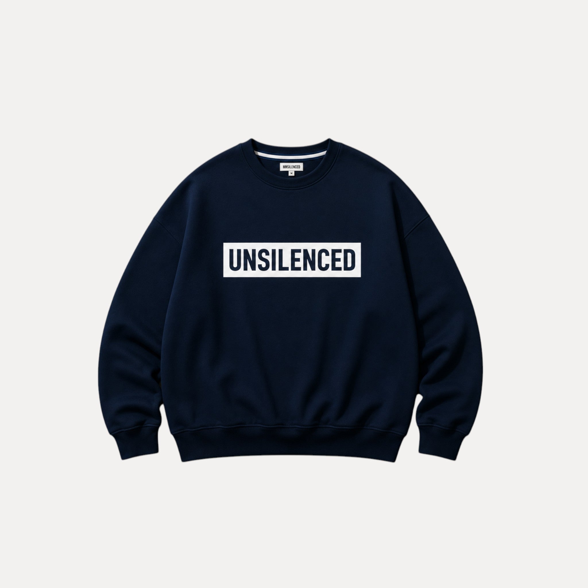 THE CANON Oversized Crewneck | Navy