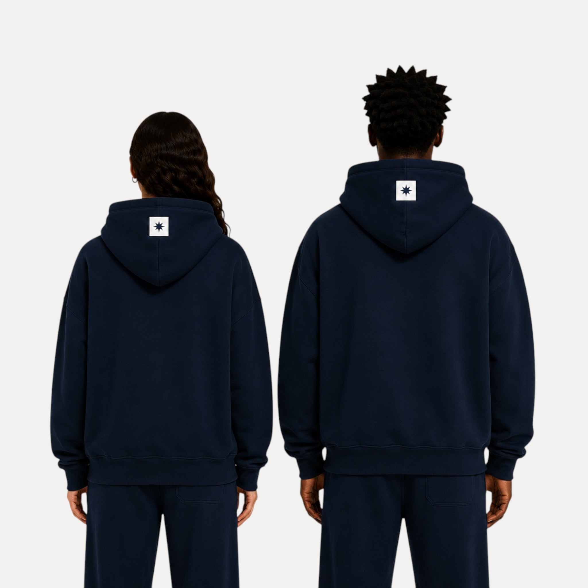 THE DISCLOSURE Zip Hoodie | Navy