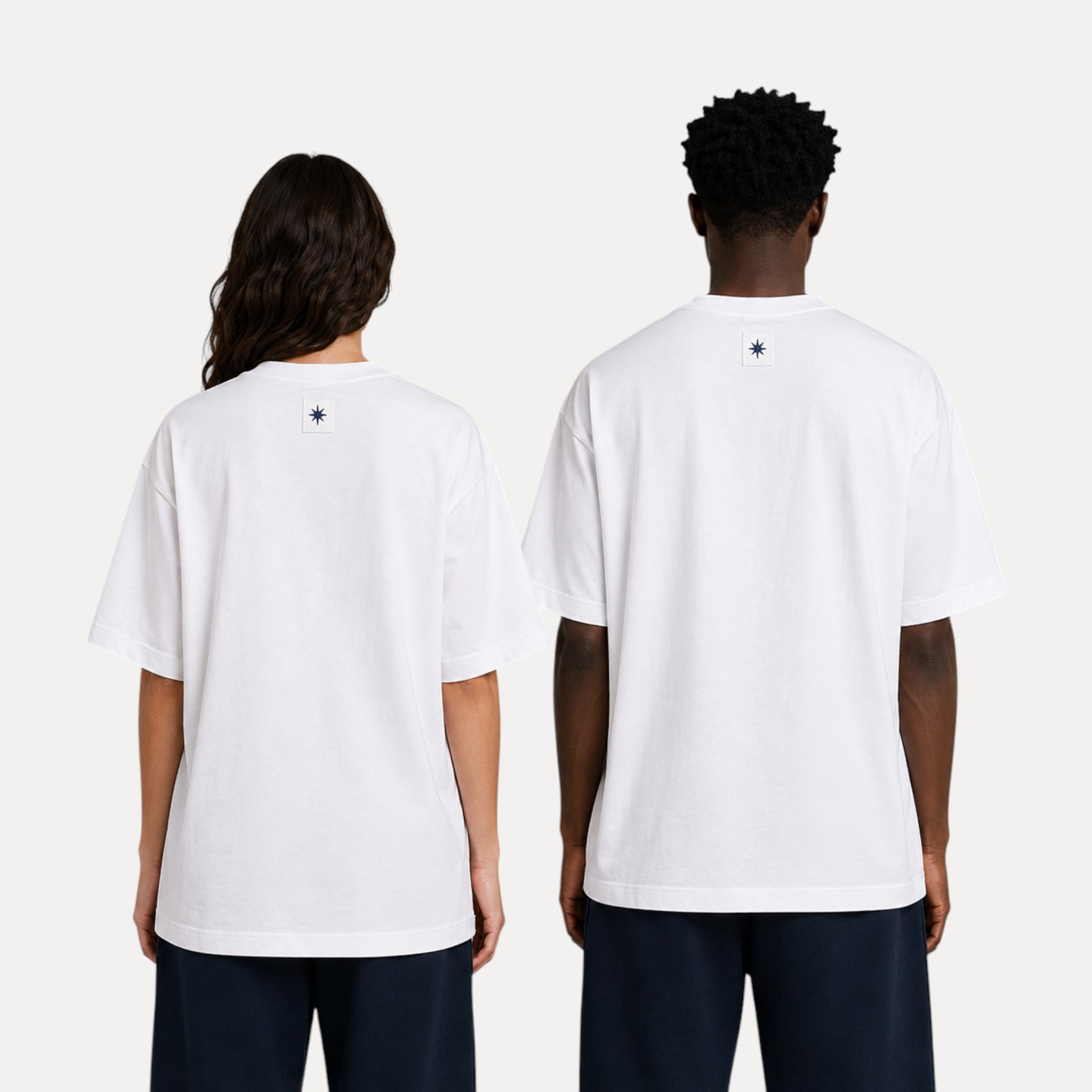 THE RECORD Oversized Tee | White