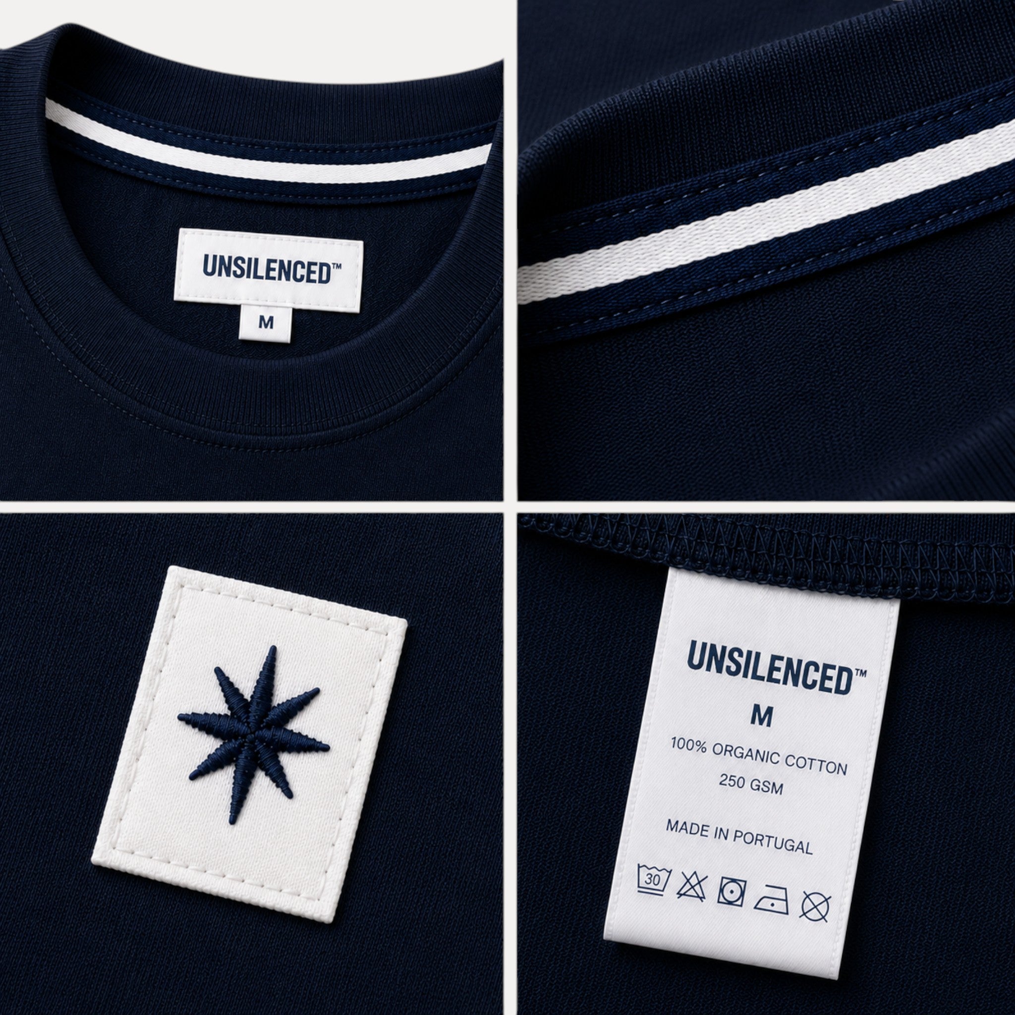 THE RECORD Oversized Tee | Navy