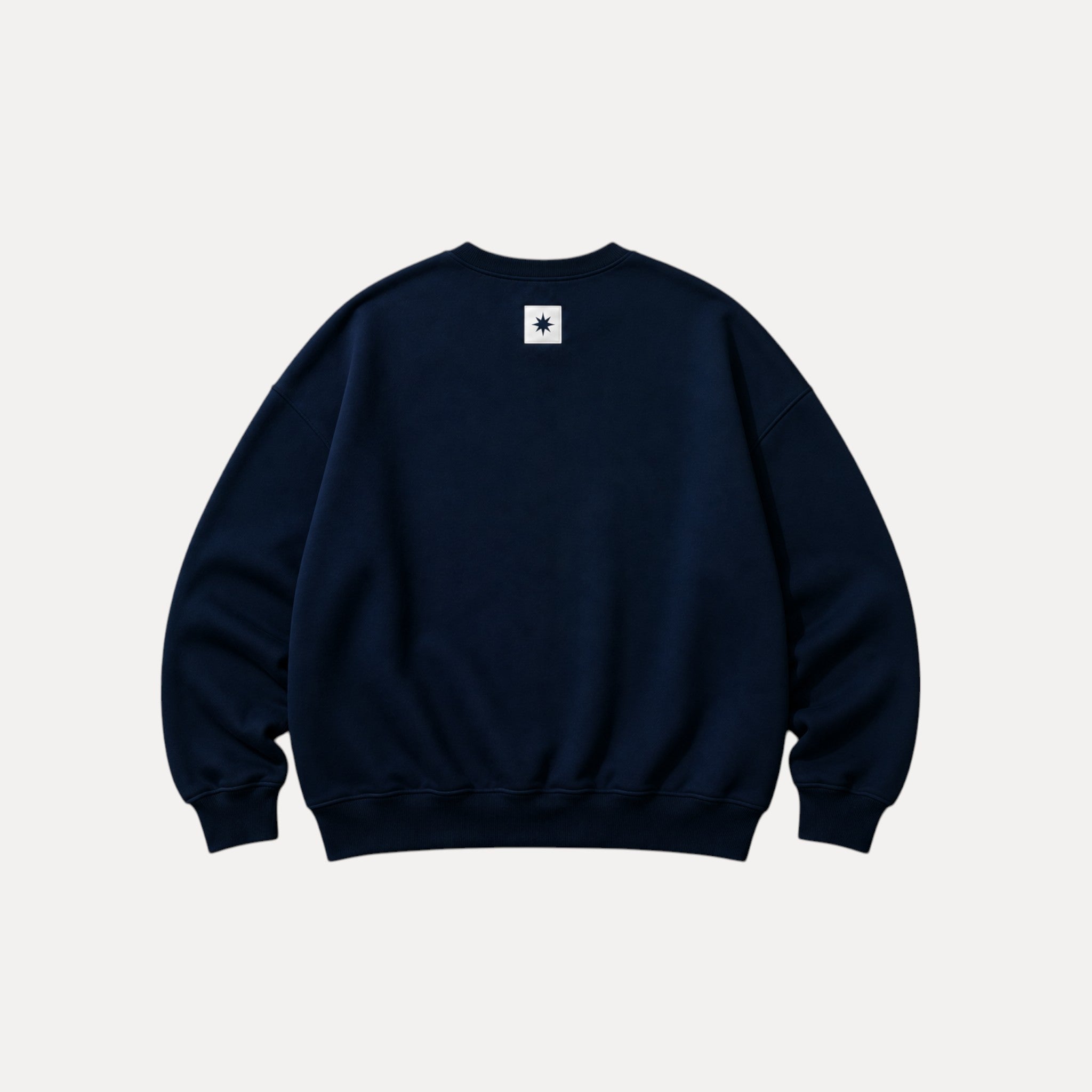 THE CANON Oversized Crewneck | Navy