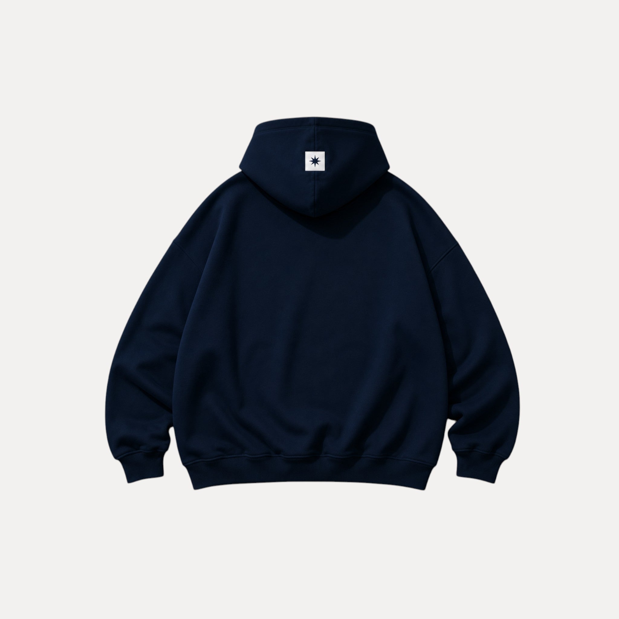 THE MANIFESTO Oversized Hoodie | Navy