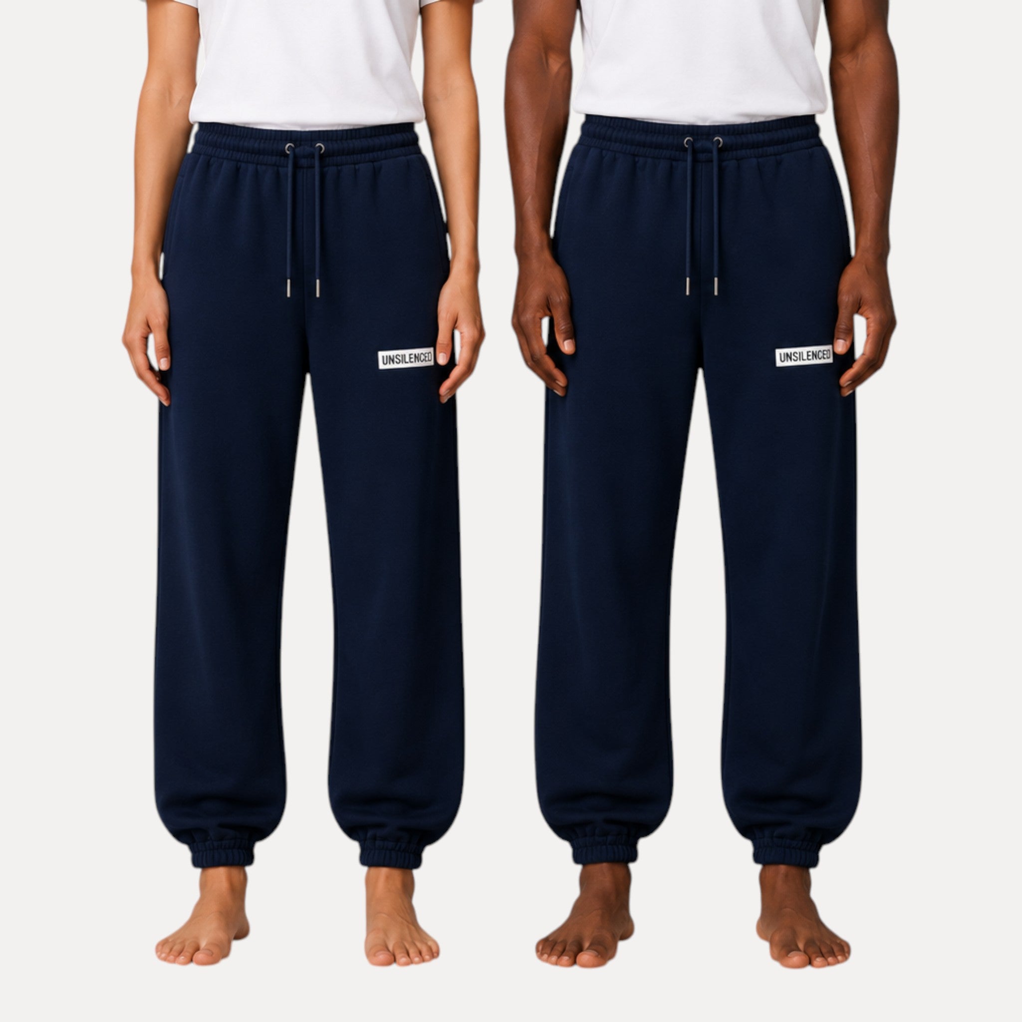 THE EVIDENCE Relaxed Sweatpants | Navy