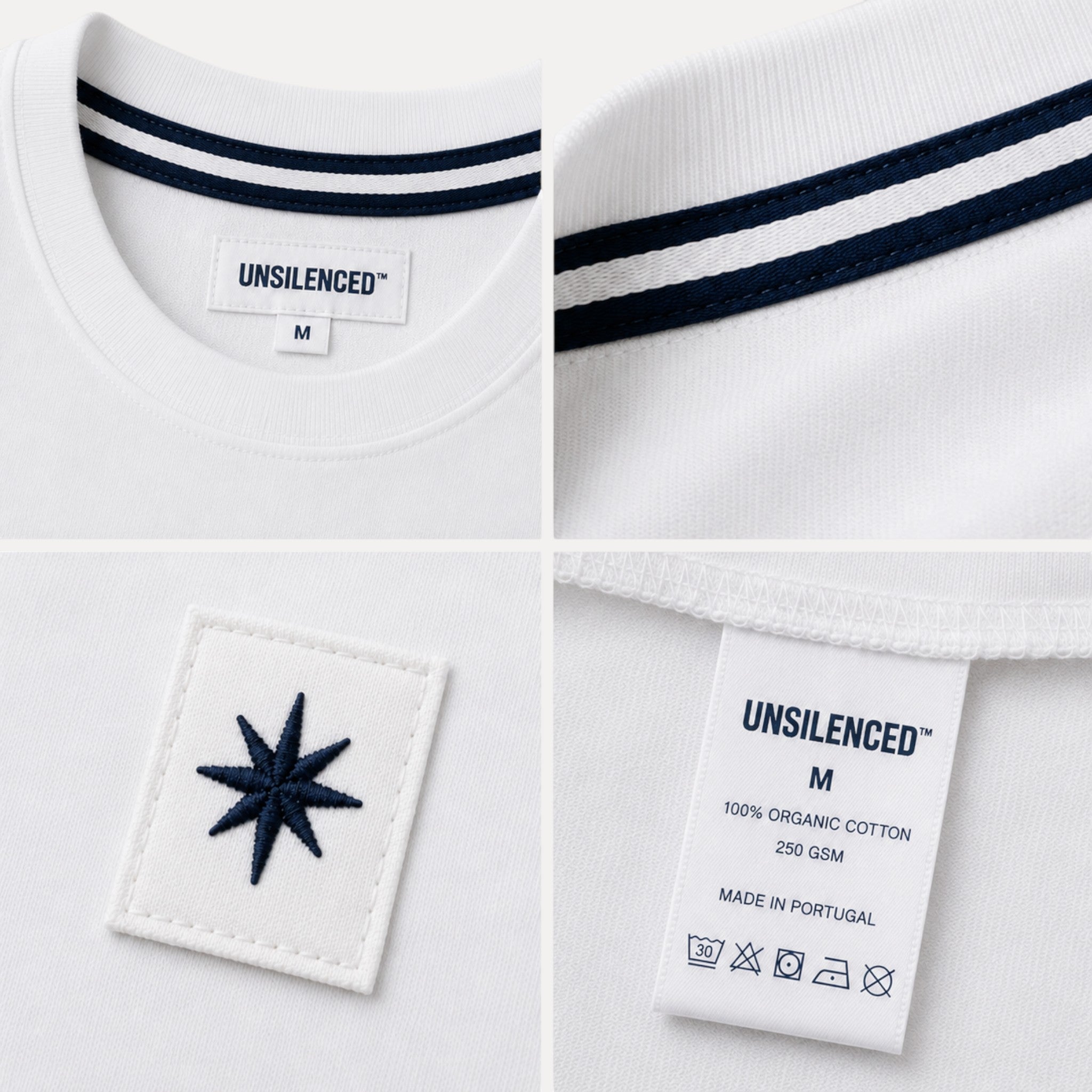 THE RECORD Oversized Tee | White